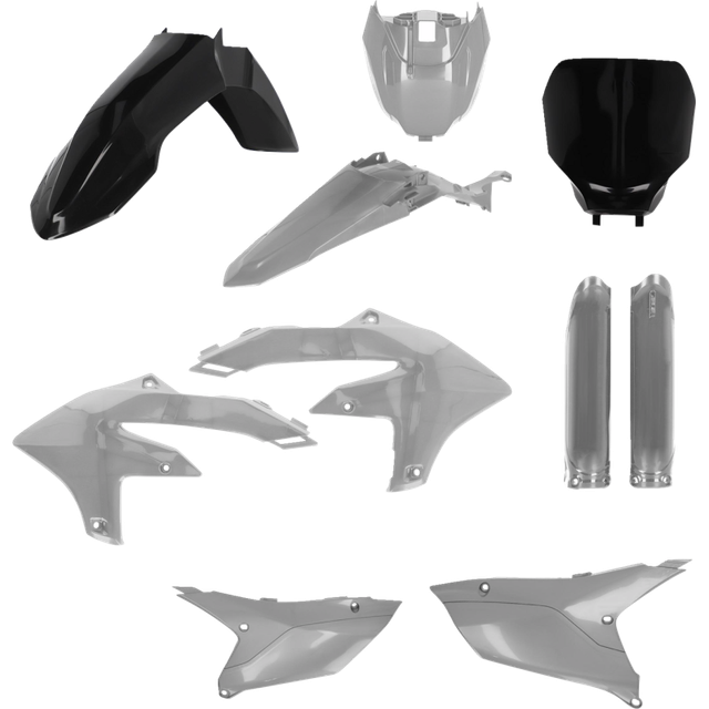 ACERBIS PLASTIC KIT-FULL-BLK/GREY - YZ250F:24-24,YZ450F/FX:23-24 2979591001