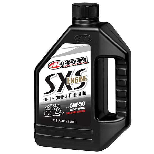 MAXIMA RACING OILS SXS ENGINE 100% SYNTHETICETC OIL 5W50 1L 30-18901-1