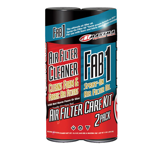 MAXIMA RACING OILS AIR FILTER MAINTENANCE COMBO KIT 2PK 70-799202-1
