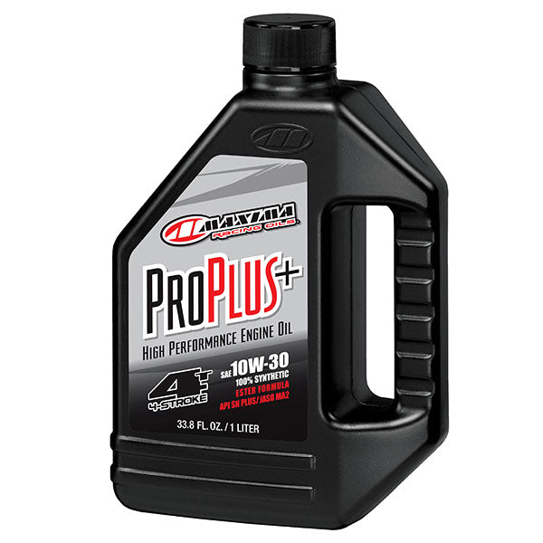 MAXIMA RACING OILS PRO PLUS+ SYNTHETIC 4-STROKE ENGINE OIL 10W30 1L 30-01901-1