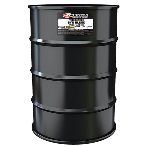 MAXIMA RACING OILS TECHICAL SERVICE SYNTHETIC BLEND OIL 15W50 55 GALLONS 30-38055
