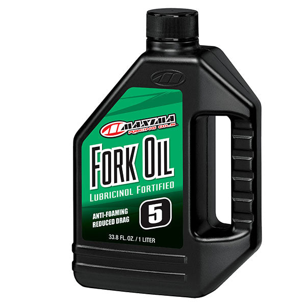MAXIMA STANDARD SUSPENSION ANTI-FOAMING FORK OIL 5WT 1L 54901-1