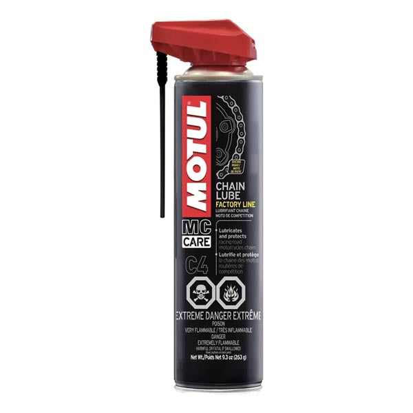 MOTUL MC CARE C4 CHAIN LUBE FACTORY LINE 9.3OZ 111821