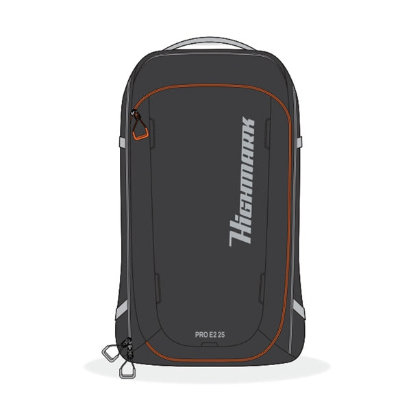HIGHMARK BACKPACK AIRBAG AVALANCHE E2 HIGHMARK HM-PROE2-25-BK