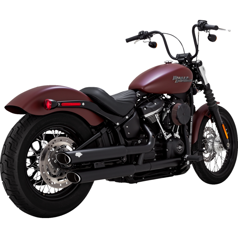 VANCE & HINES MUFFLERS 3" BLK TWIN S 18+STH 46376