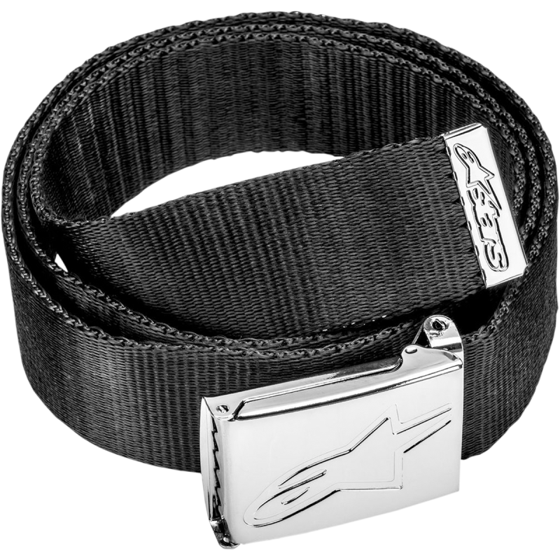 ALPINESTARS (CASUALS) BELT AGELESS WEB BK/CHR 1019-93300-1187