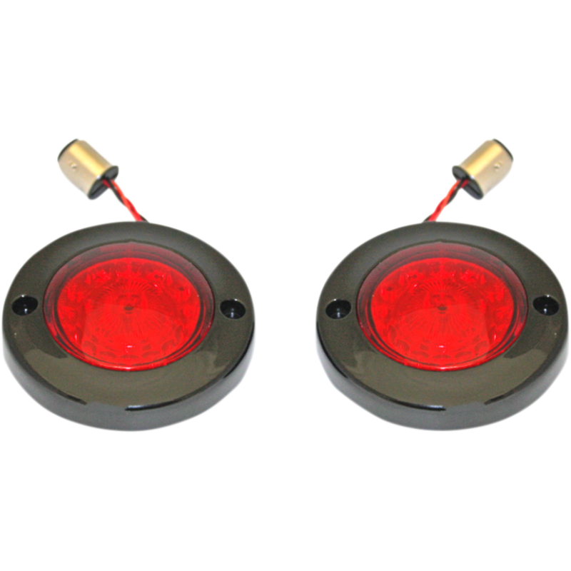 CUSTOM DYNAMICS SIGNAL FLAT 1156 BLK/RED PB-FB-R-1156-BR