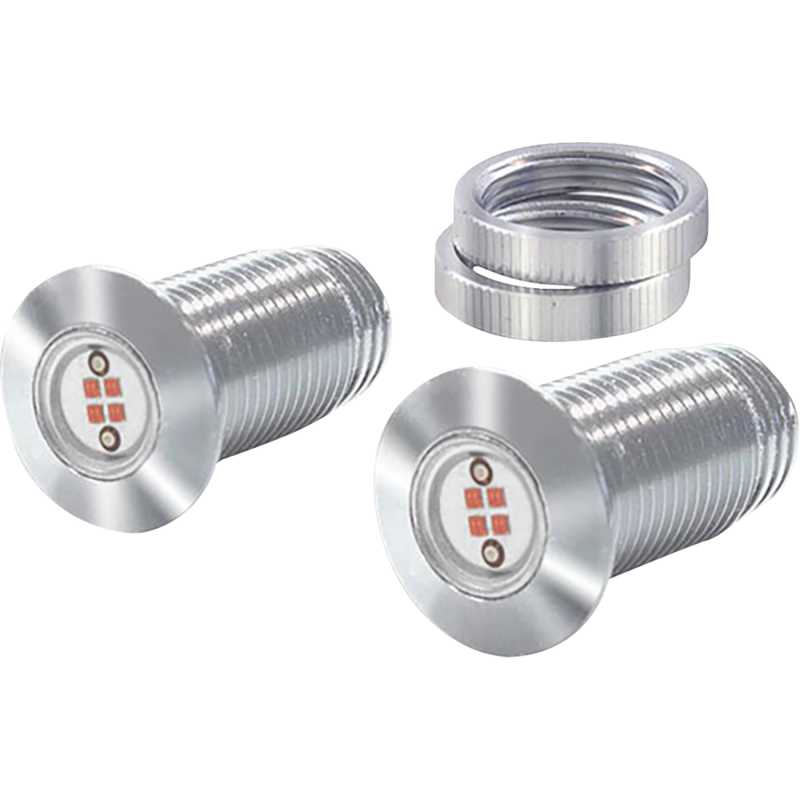 PAUL YAFFE BAGGER NATION LIGHTNING BOLTS KIT - RUN/BRAKE/TURN - CHROME PYO:BB-LB-C