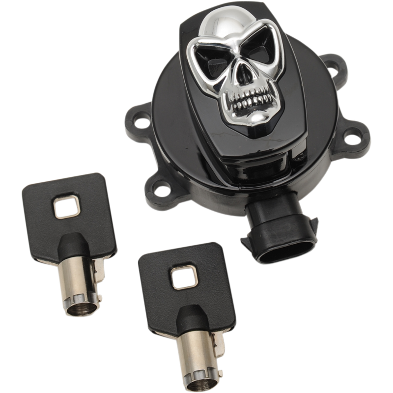 DRAG SPECIALTIES SWITCH IGN CHR SKULL 14-18 E21-0214GBSKD