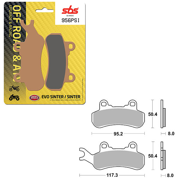 SBS EVO SINTER BRAKE PAD 6450956100