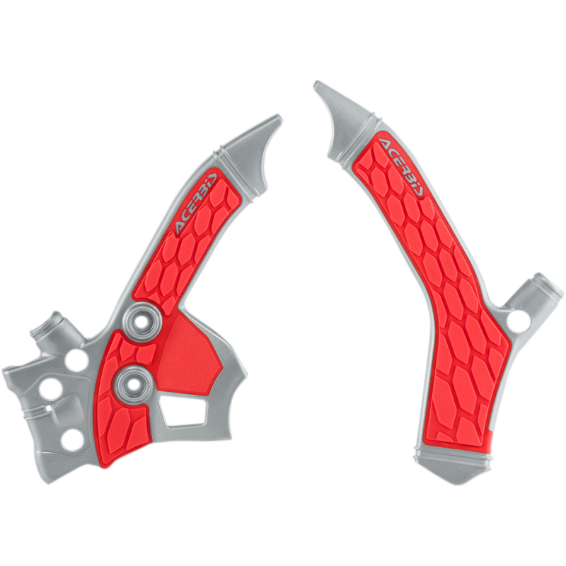 ACERBIS FRAME GRDS HON SIL/RED 2726851418