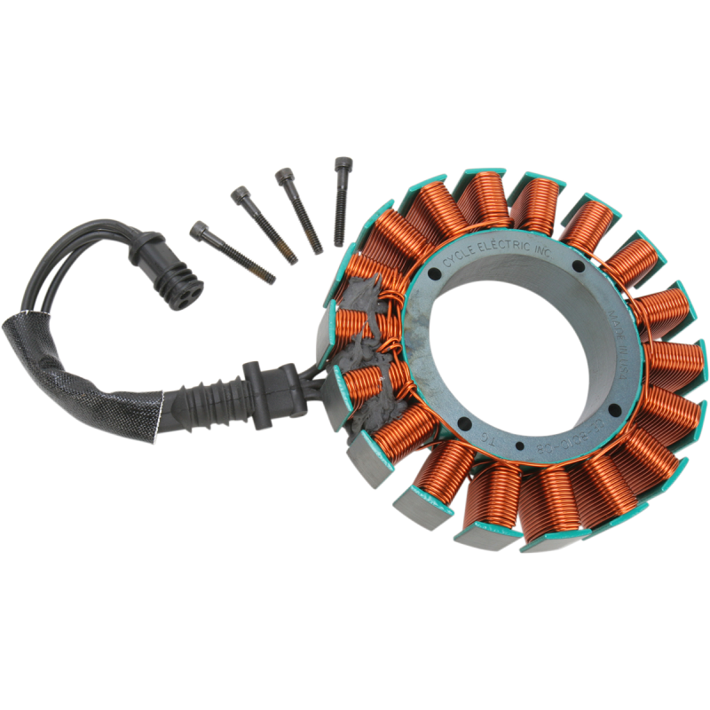 CYCLE ELECTRIC INC 08-17 FX/FLST/FXD ALT STATOR CE-8010-08