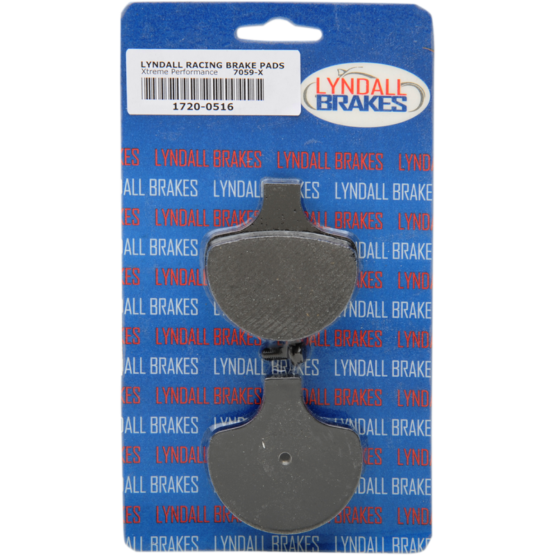 LYNDALL RACING BRAKES LLC BRAKE PAD FR XTRM 84-99 7059X