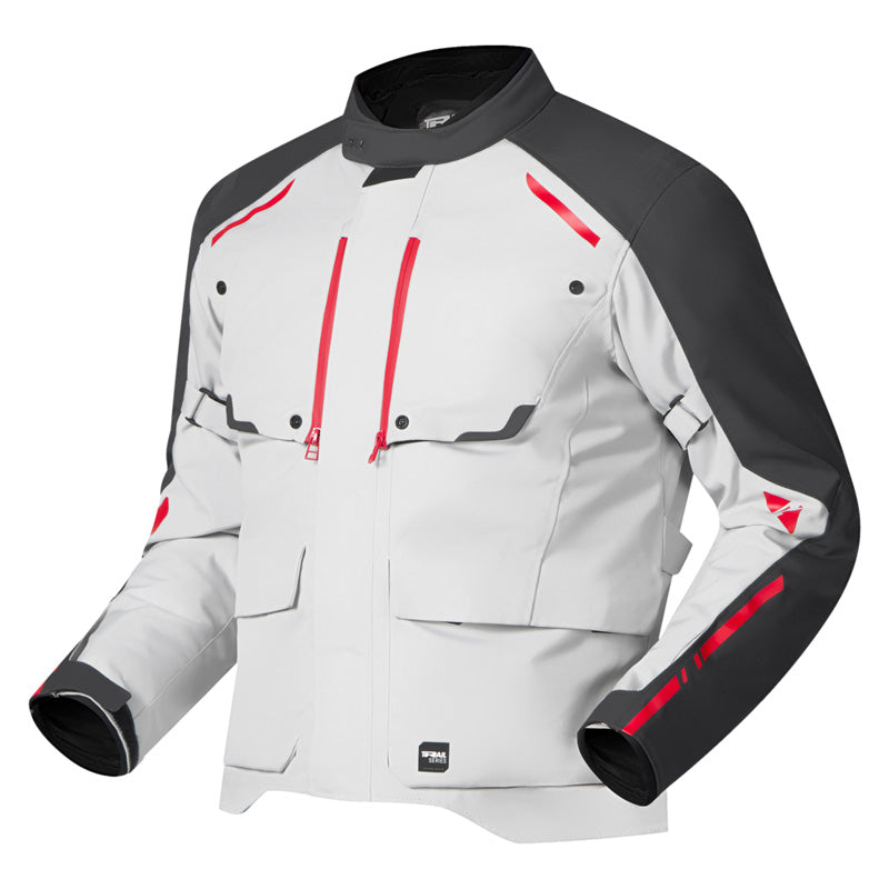 RICHA TAURUS JACKET GREY/RED L 1102100092-209RL000