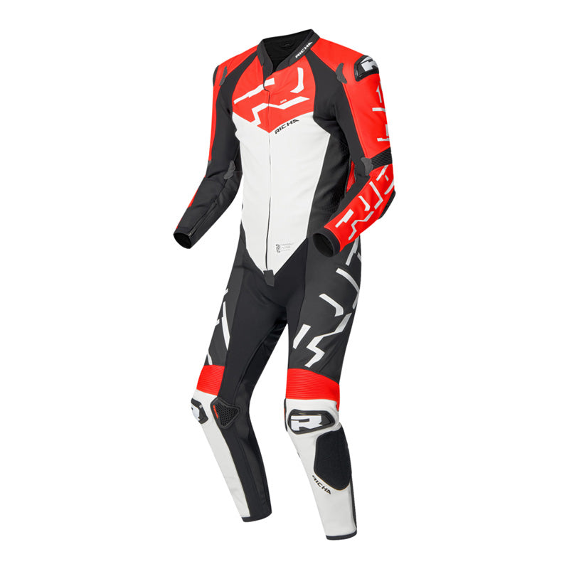 RICHA STRADALE GP 1PC WHITE/FLUO RED 50 1124100002-231R5000