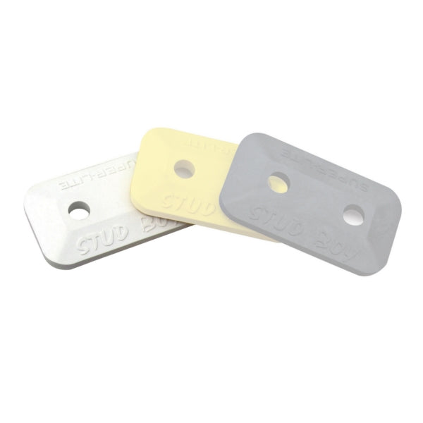 STUD BOY SUPERLITE +PLUS DBL BACKER QTY24 2463-P1-WHT