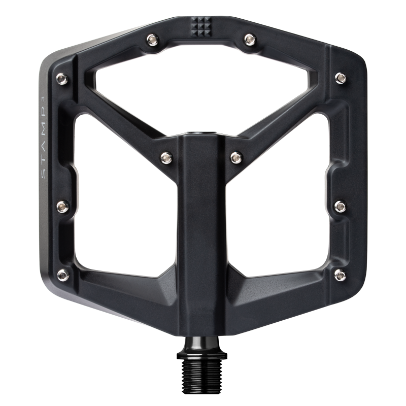CRANK BROTHERS PEDAL STAMP 3 LG BLK 16366