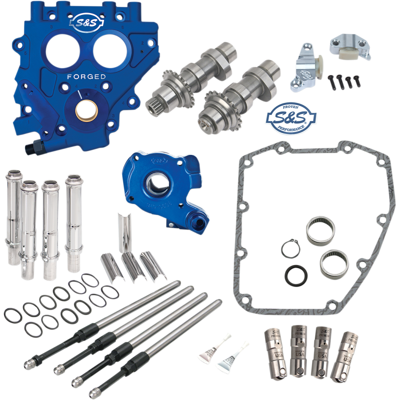 S&S CYCLE CAMS 585C W/PLATE 07-17 CH/DR 330-0553