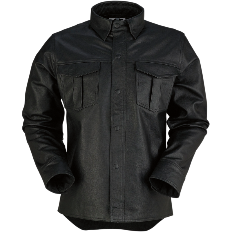 Z1R SHIRT LTHR MOTZ BK M 2810-3394