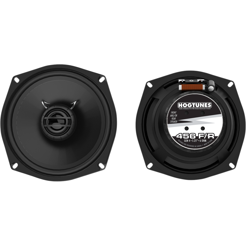 HOGTUNES REPLACEMENT SPEAKERS FOR 98-05 FRONT/REAR OFF RADIO POWER 456F/R