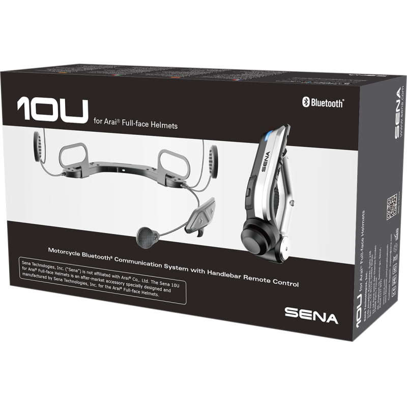 SENA 10U BLUETOOTH COMMUNICATION ARAI FULL-FACE HELMETS 10U-AR-11