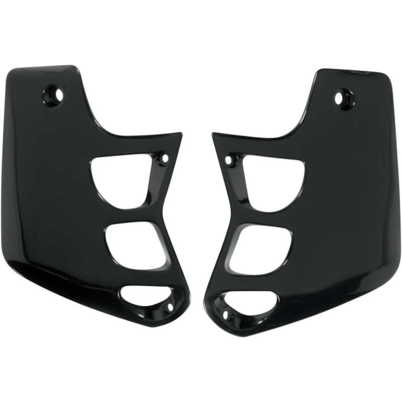 UFO CR500 89-01 RAD COVERS BLACK HO02620-001