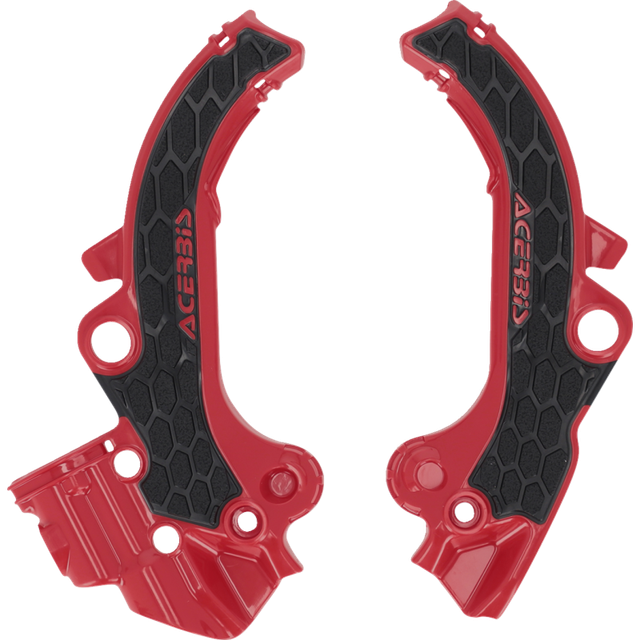 ACERBIS FRAME GUARDS- X-GRIP SX65:24 RED/BLACK 2985891018