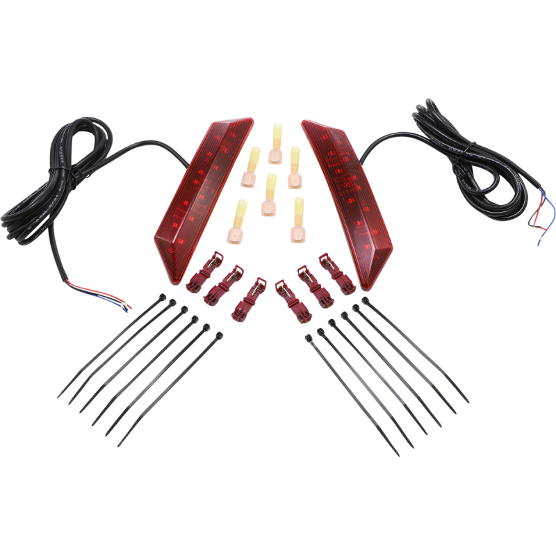 SHOW CHROME REAR FRONT FENDER LIGHT RYKER PR 41-412