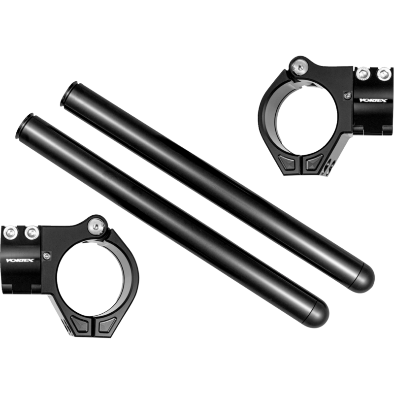VORTEX ZERO OFFSET 50MM CLIP-ONS 7 DEGREE BAR BLK CL50BK