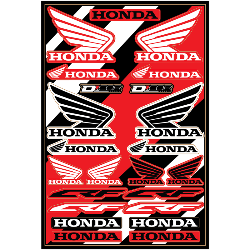 D'COR VISUALS DECAL SHEET HONDA COR2 40-10-101