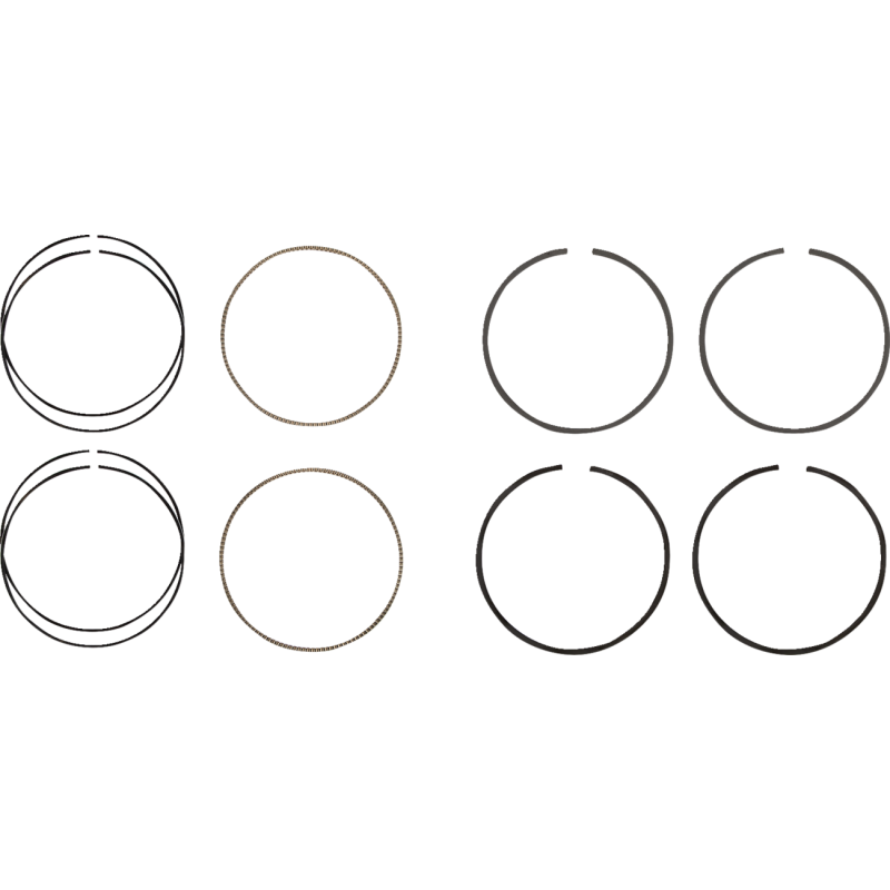 HASTINGS PISTON RINGS - 107" 3.937 STANDARD - M8 2C5231