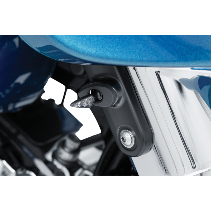 KURYAKYN KELLERMANN FRT MNTS FOR STREET GLIDE, SM, S BLK PN 2845 KUR2845
