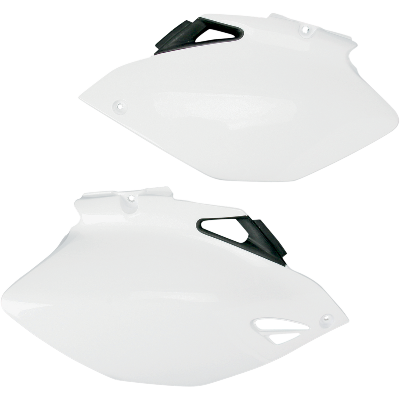 UFO YZF250/450 06-08 SIDE PANELS YZ 91WHITE YA03883-046