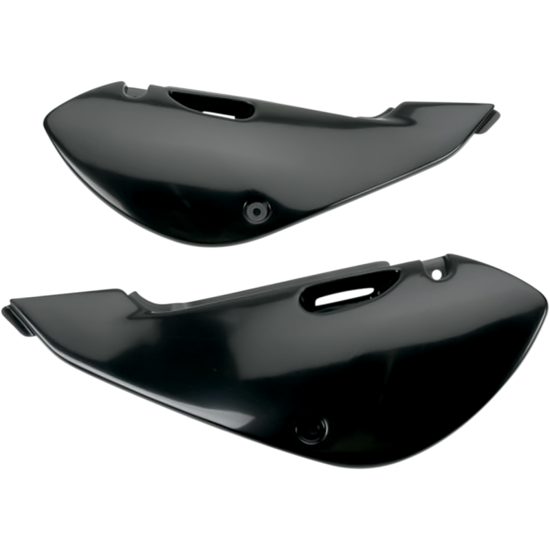 UFO KX65/KLX110 01-13/01-09 SIDE PANEL BLACK KA03734-001