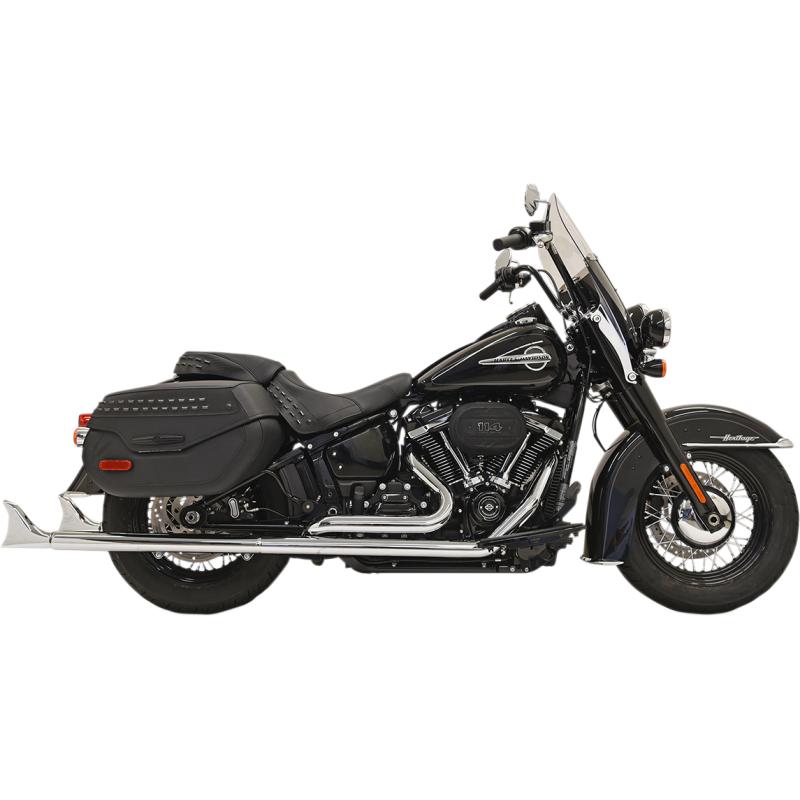 BASSANI XHAUST 18-UP SOFTAIL EXHAUST FISH/T 33" W/B 1S96E-33