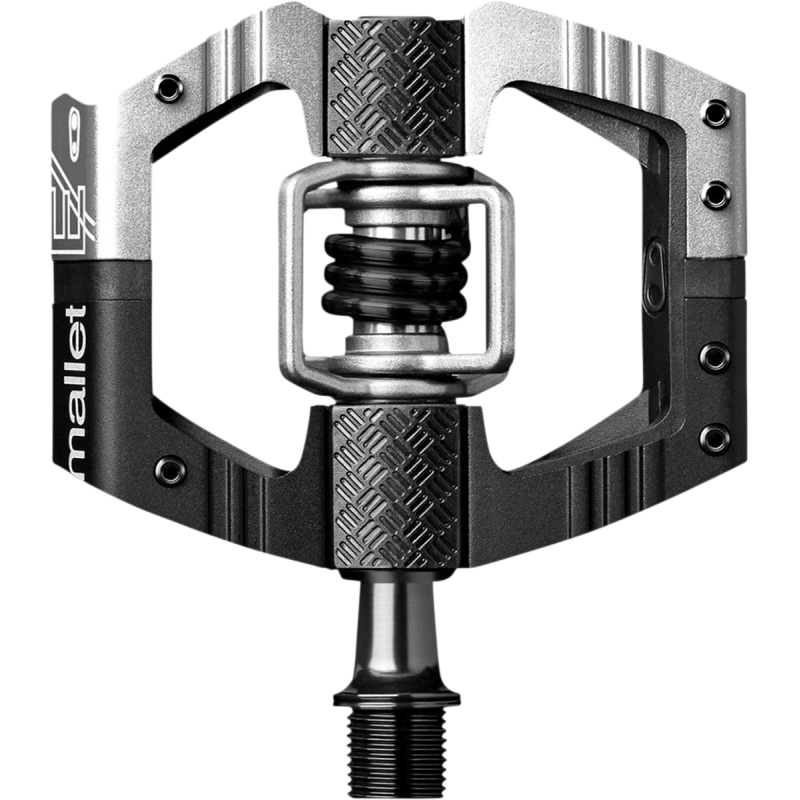 CRANK BROTHERS PEDAL MALLET E L BLK/SIL 16247