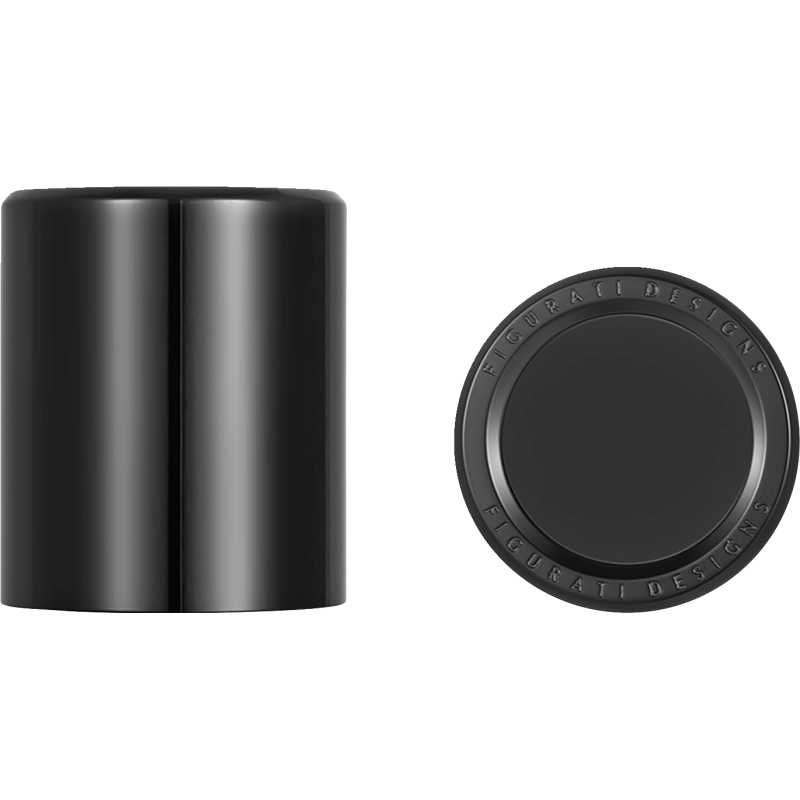 FIGURATI DESIGNS ND MAG DOCKING COVERS PLAIN BLACK 25.2X32MM FD65-DC-25.2/32-BLK