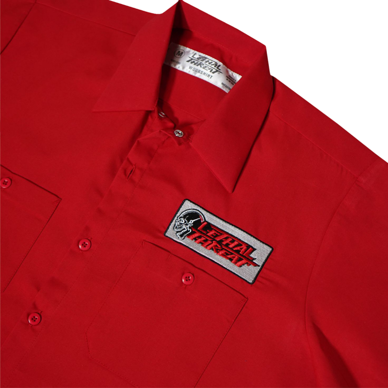 LETHAL THREAT SHIRT NOT4SLOW RED MD DG60162M