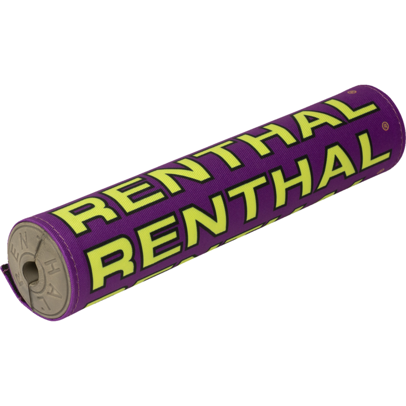 RENTHAL RENTHAL VINTAGE CLOTH SX BAR PAD PU/BK/YL GREY FOAM 10" P353 P353