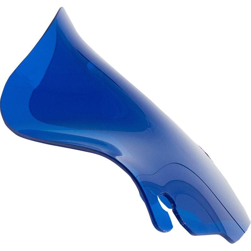 KLOCK WERKS WINDSHIELD FLARE FLH 6.5" BLUE KWW-01-0699