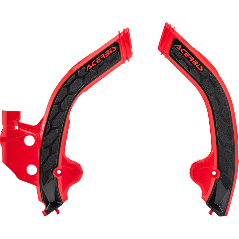 ACERBIS FRAME GUARDS- X-GRIP BETA RR 2T, 4T:20-22 RED/BLACK 2801941018