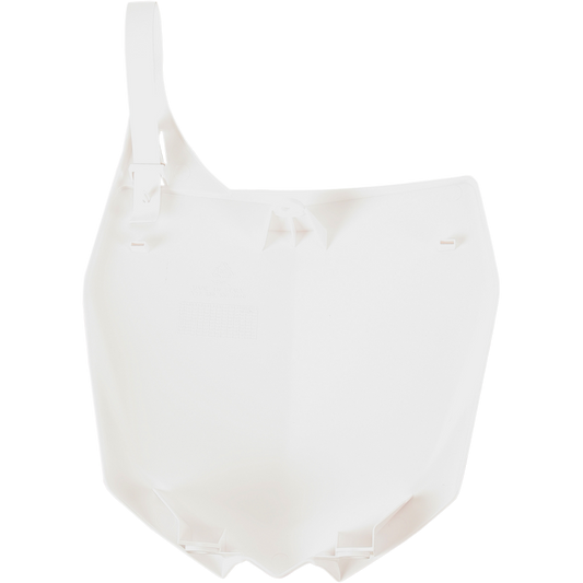 ACERBIS FRONT # PLATE- YZ250F/450F:10-10 WHITE 2171750002