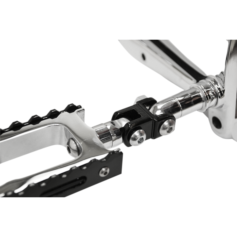 LA CHOPPERS ADAPTERS FOOTPEG MALE BK LA-7202-01B