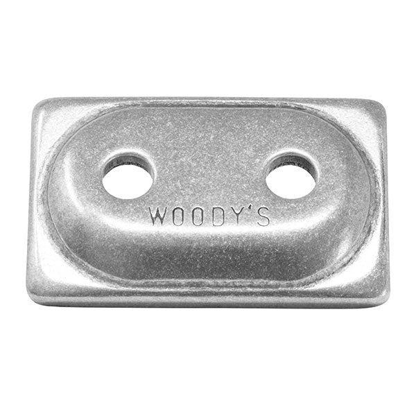 WOODY'S ANGLED DOUBLE DIGGER ALUMINUM PLATES 5/16" 12PK ADA2-3775