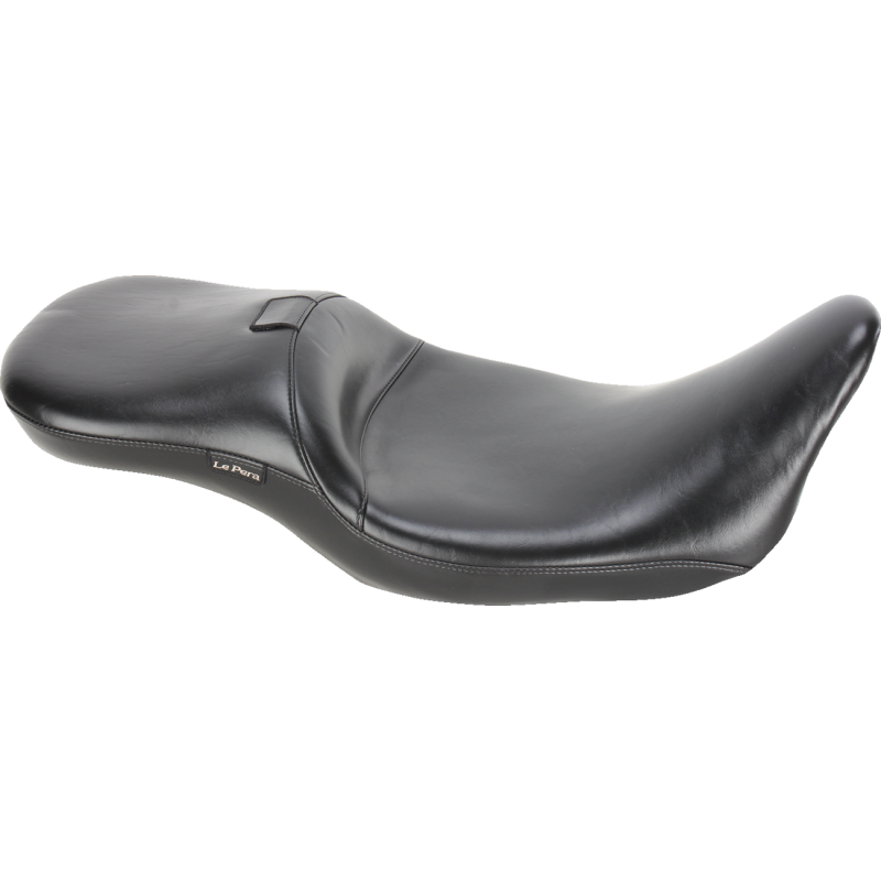 LE PERA 08-19 FLHT MAVERICK SEAT LONG SMTH BK/R LK-957DLBRS