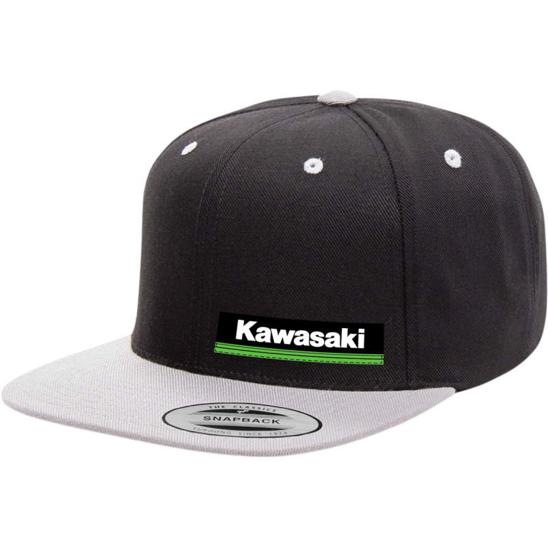 FACTORY EFFEX-APPAREL HAT KAW WEDGE BK/GY 23-86100