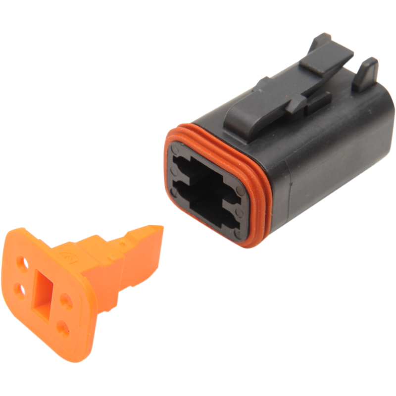 NAMZ DEUTSCH BLACK 4 SOCKET CONNECTOR EA DP-4B