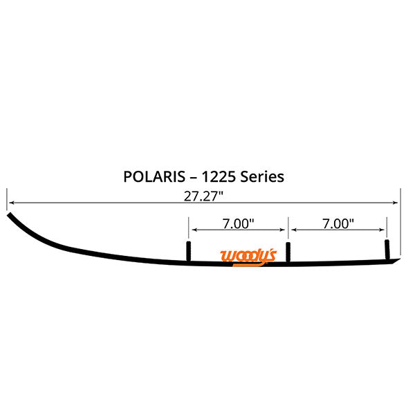 WOODY'S ACE CARBIDE RUNNER 4" POLARIS AP4-1225