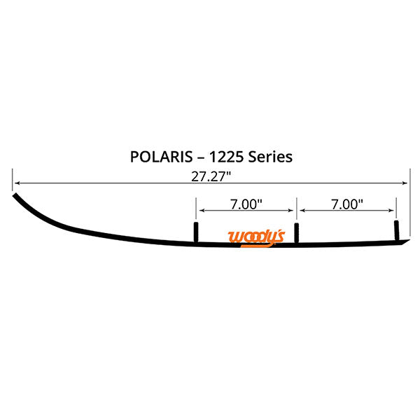 WOODY'S ACE CARBIDE RUNNER 8" POLARIS AP8-1225