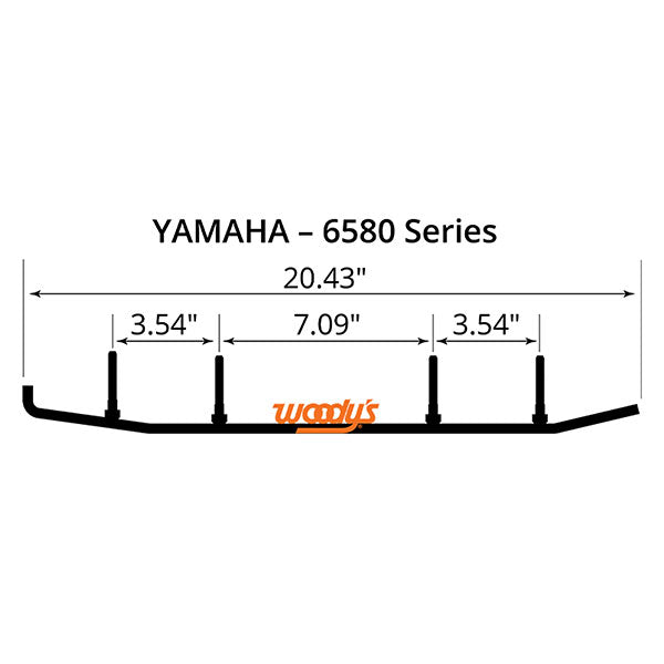 WOODY'S ACE CARBIDE RUNNER 8" YAMAHA AY8-6580